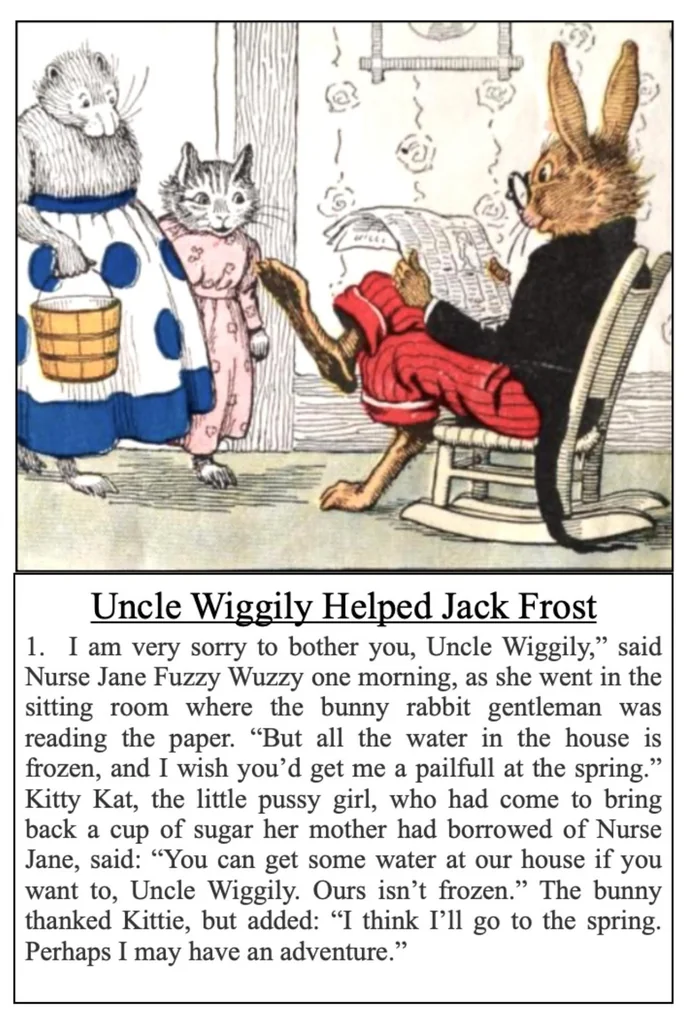An illustration from UNCLE WIGGILY' S APPLE ROAST-Bk4- By HOWARD GARIS GUNSTON CLASSICS., 1919, leaf 25