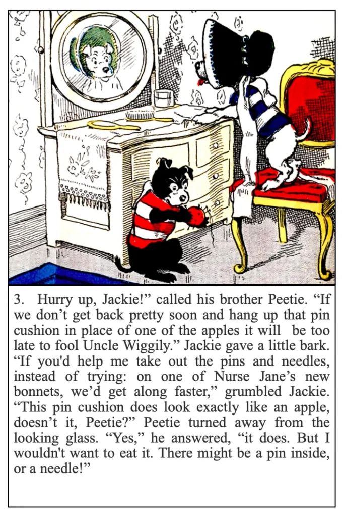 An illustration from UNCLE WIGGILY' S APPLE ROAST-Bk4- By HOWARD GARIS GUNSTON CLASSICS., 1919, leaf 7