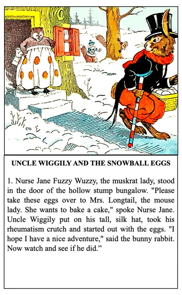 An illustration from UNCLE WIGGILY' S BLUNDER PUP-Bk34- By HOWARD GARIS - GUNSTON CLASSICS, 1922, leaf 15