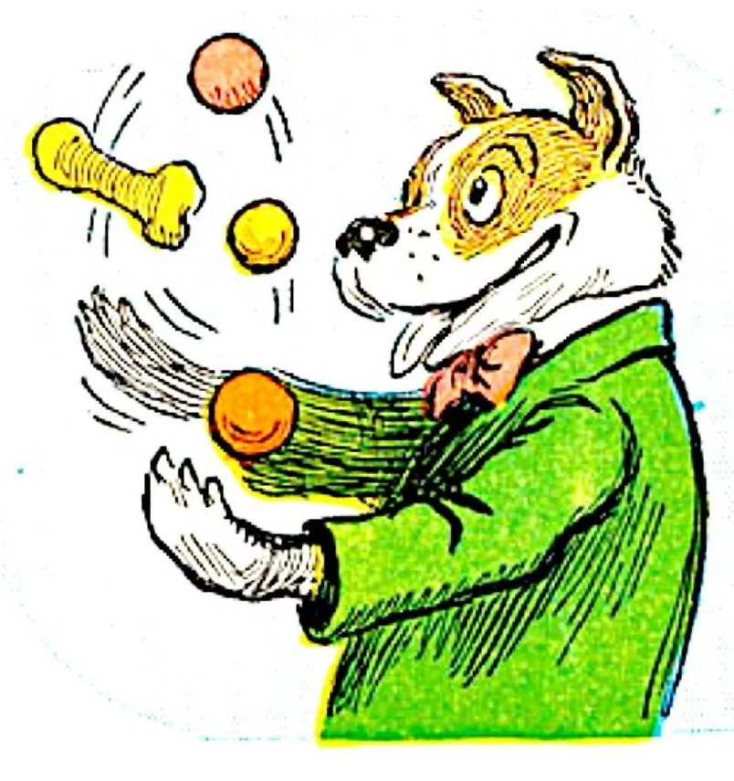 An illustration from UNCLE WIGGILY' S BLUNDER PUP-Bk34- By HOWARD GARIS - GUNSTON CLASSICS, 1922, leaf 2