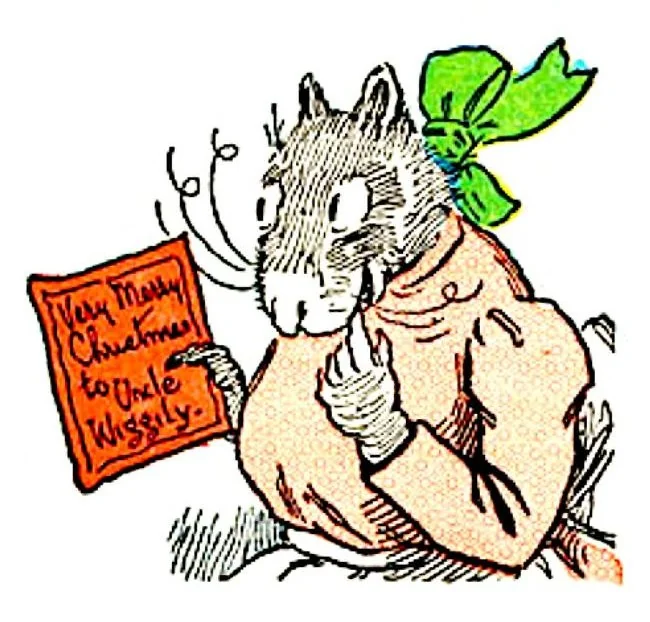 An illustration from UNCLE WIGGILY' S BLUNDER PUP-Bk34- By HOWARD GARIS - GUNSTON CLASSICS, 1922, leaf 24