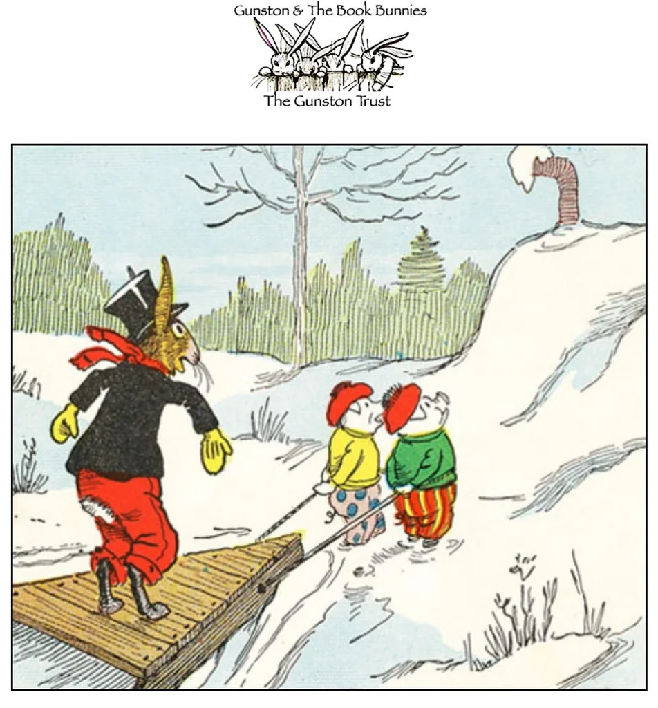 An illustration from UNCLE WIGGILY' S FUNNY AUTO - BK16- By HOWARD GARIS GUNSTON CLASSICS, 1919, leaf 18