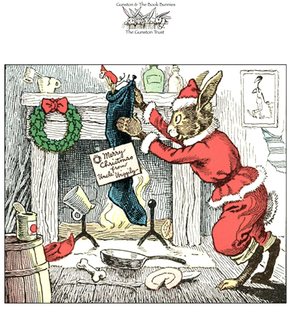 An illustration from UNCLE WIGGILY' S HOLIDAYS -Bk3- By HOWARD R. GARIS GUNSTON CLASSICS, 1919, leaf 17