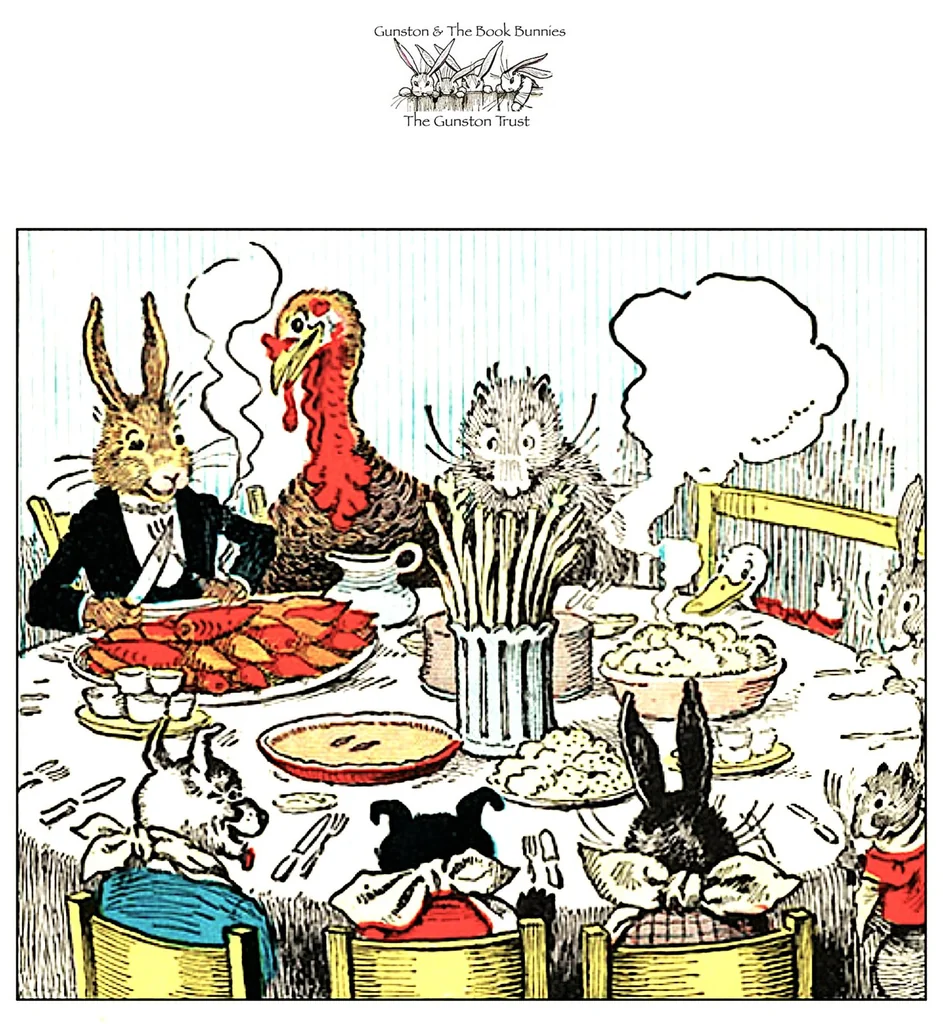 An illustration from UNCLE WIGGILY' S HOLIDAYS -Bk3- By HOWARD R. GARIS GUNSTON CLASSICS, 1919, leaf 9