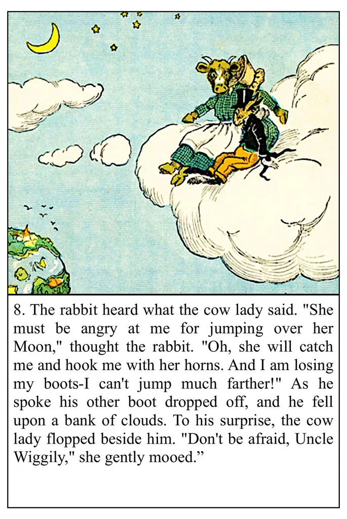 An illustration from UNCLE WIGGILY' S JUMPING BOOTS- Bk31- By HOWARD GARIS - GUNSTON CLASSICS, 1919, leaf 12