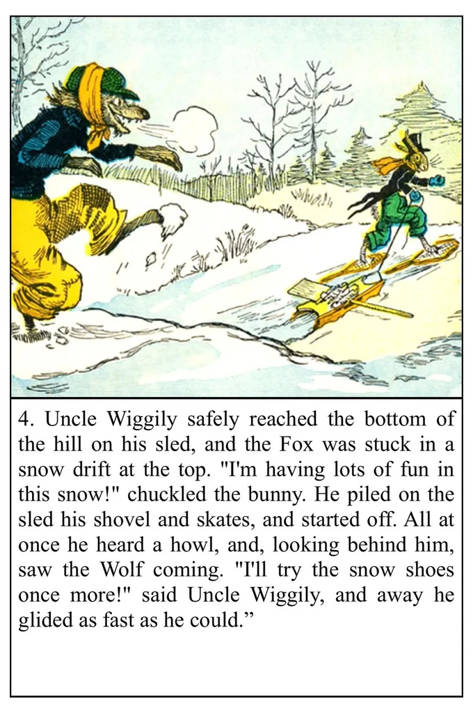 An illustration from UNCLE WIGGILY' S JUMPING BOOTS- Bk31- By HOWARD GARIS - GUNSTON CLASSICS, 1919, leaf 18