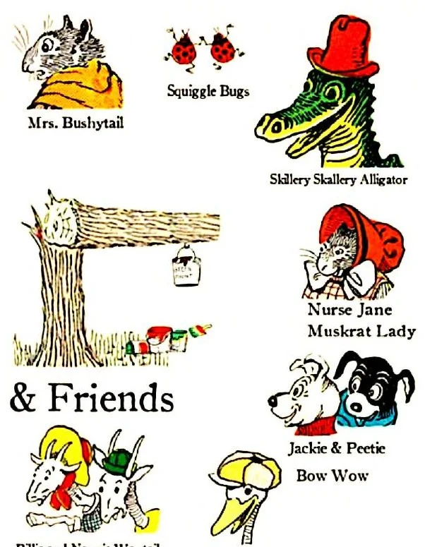 An illustration from UNCLE WIGGILY' S JUNE BUG FRIENDS - Bk7- By HOWARD GARIS - GUNSTON CLASSICS, 1919, leaf 4