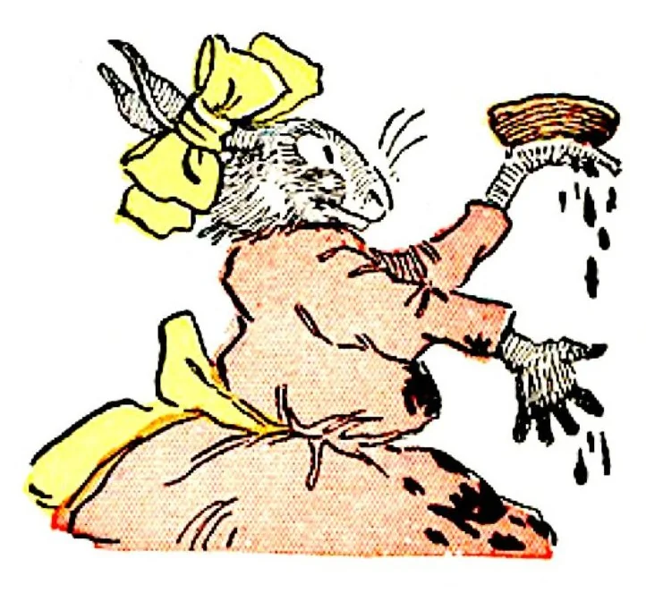 An illustration from UNCLE WIGGILY' S MAKE BELIEVE TARTS-Bk29- By HOWARD R. GARIS GUNSTON CLASSICS, 1919, leaf 2