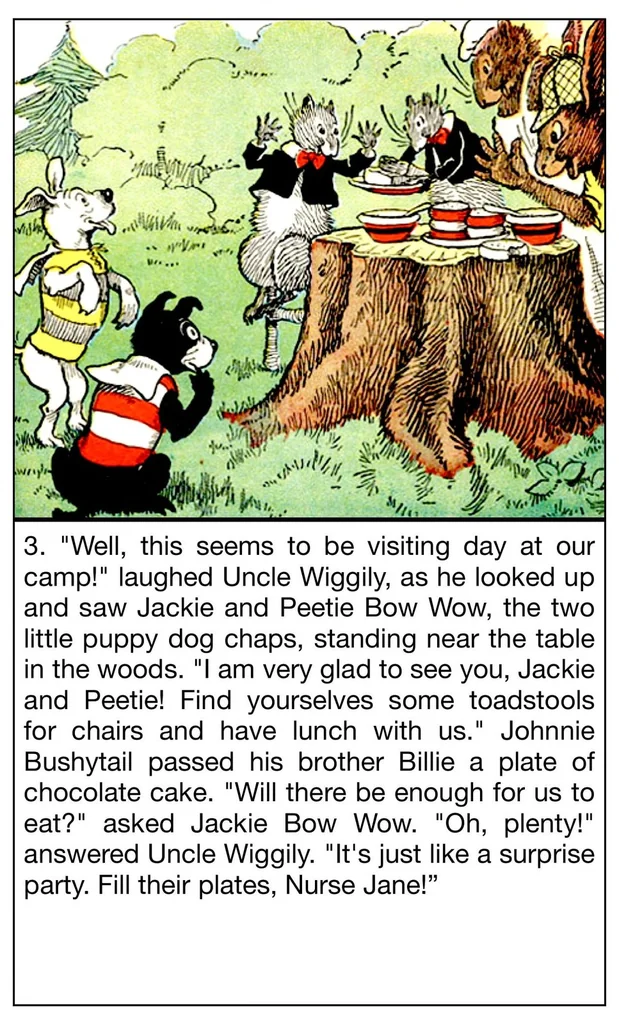 An illustration from UNCLE WIGGILY' S PICNIC -Bk5-By HOWARD R. GARIS - GUNSTON CLASSICS, 1919, leaf 17