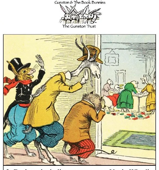 An illustration from UNCLE WIGGILY' S RADIO-Bk22- By HOWARD GARIS - GUNSTON CLASSIC, 1919, leaf 27