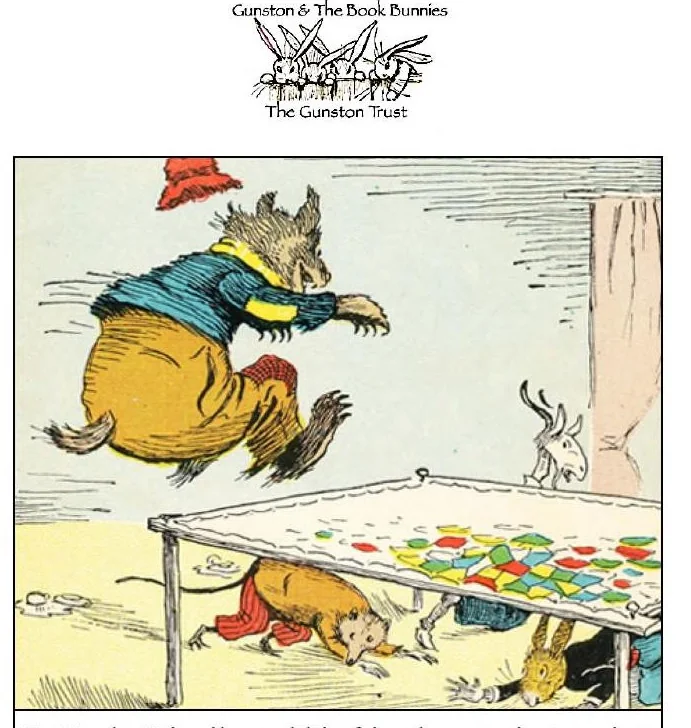 An illustration from UNCLE WIGGILY' S RADIO-Bk22- By HOWARD GARIS - GUNSTON CLASSIC, 1919, leaf 31