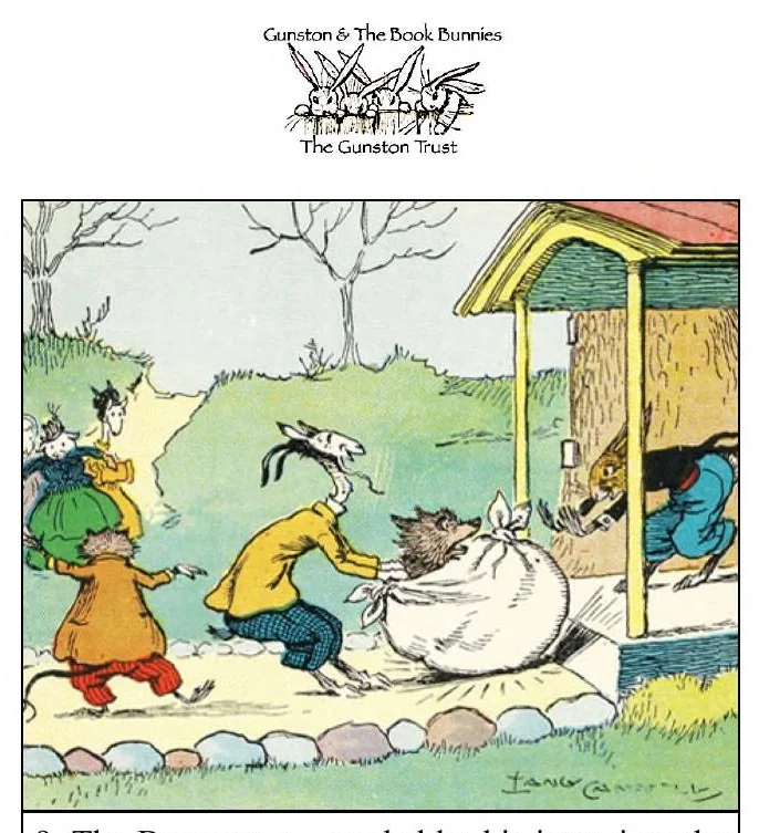 An illustration from UNCLE WIGGILY' S RADIO-Bk22- By HOWARD GARIS - GUNSTON CLASSIC, 1919, leaf 33