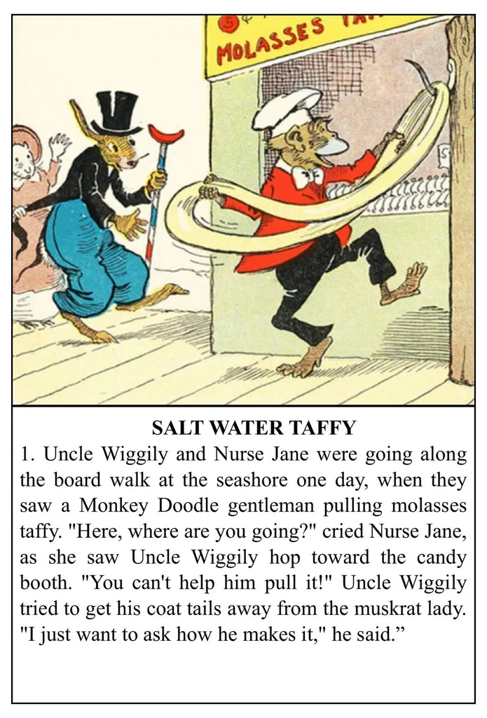 An illustration from UNCLE WIGGILY' S SILK HAT-Bk9- By HOWARD R. GARIS GUNSTON CLASSICS- -, 1919, leaf 25