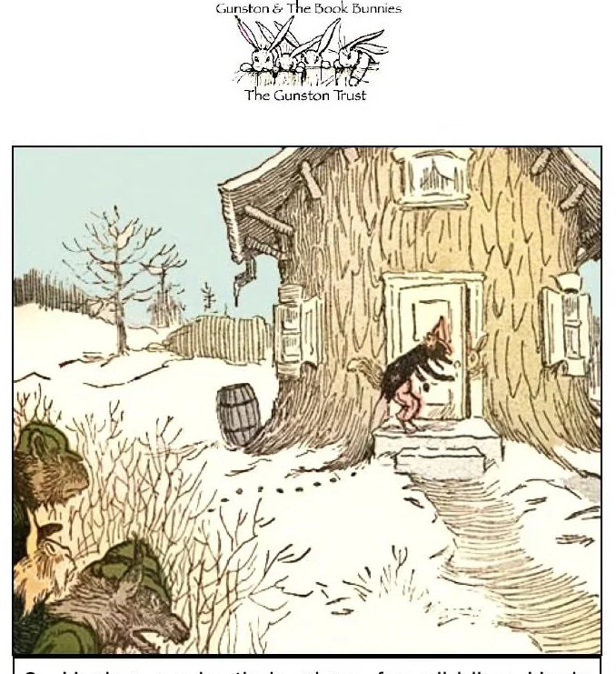 An illustration from UNCLE WIGGILY' S SNOW BALL RIDE-Bk33- By HOWARD GARIS GUNSTON CLASSICS, 1919, leaf 27