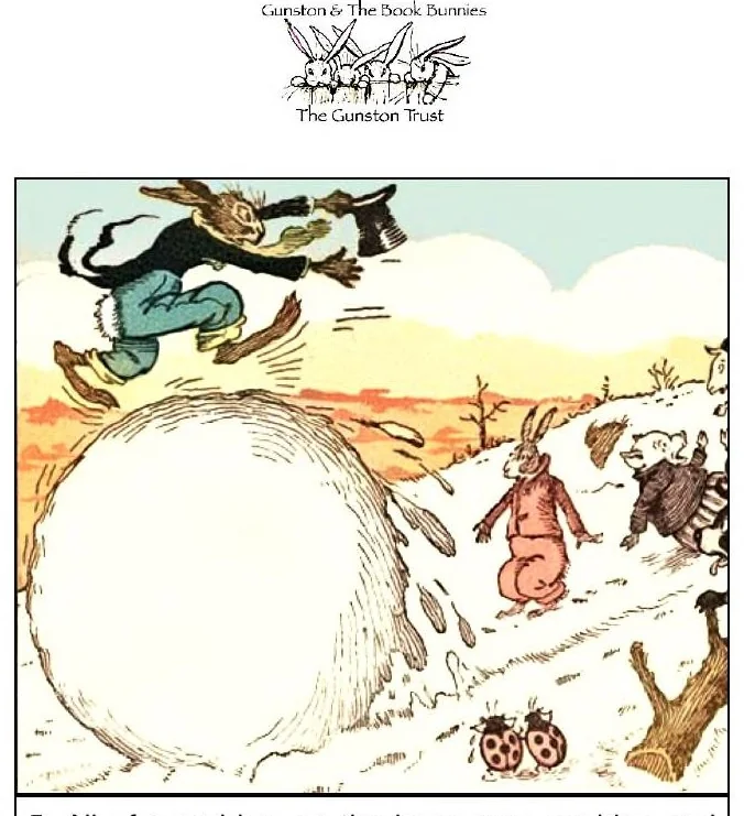 An illustration from UNCLE WIGGILY' S SNOW BALL RIDE-Bk33- By HOWARD GARIS GUNSTON CLASSICS, 1919, leaf 9