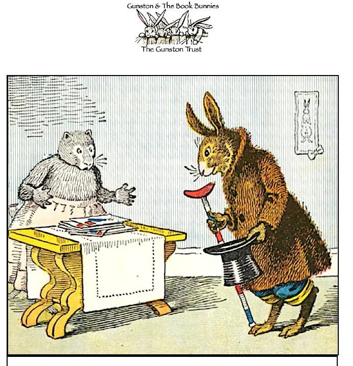 An illustration from UNCLE WIGGILY' S SNOW MAN -Bk 2- By HOWARD GARIS - GUNSTON CLASSICS, 1919, leaf 25