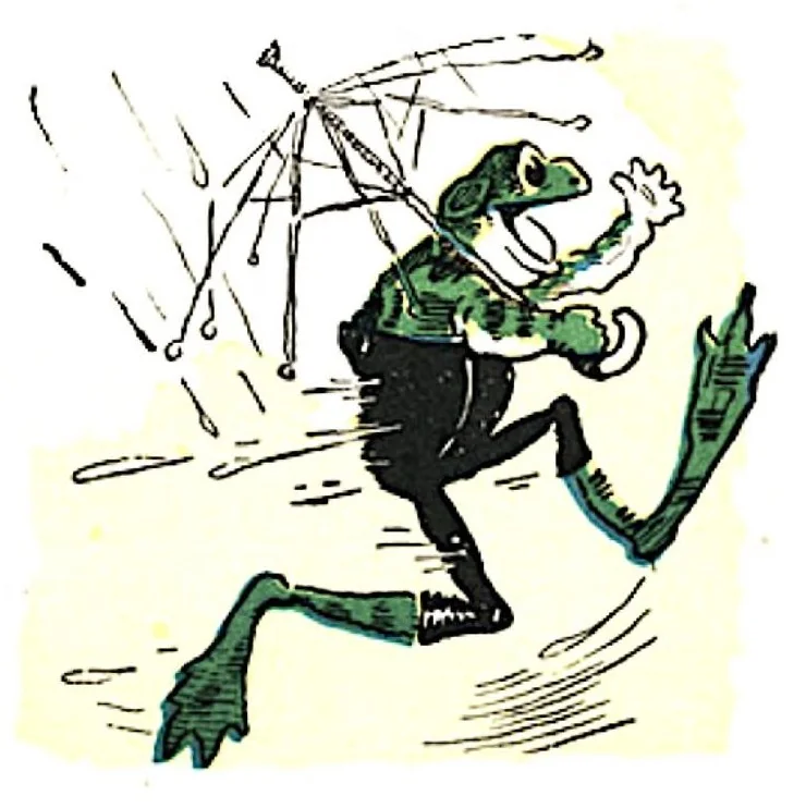An illustration from UNCLE WIGGILY' S VISIT TO THE FARM - Bk8- By HOWARD R. GARIS - GUNSTON CASSICS, 1919, leaf 24