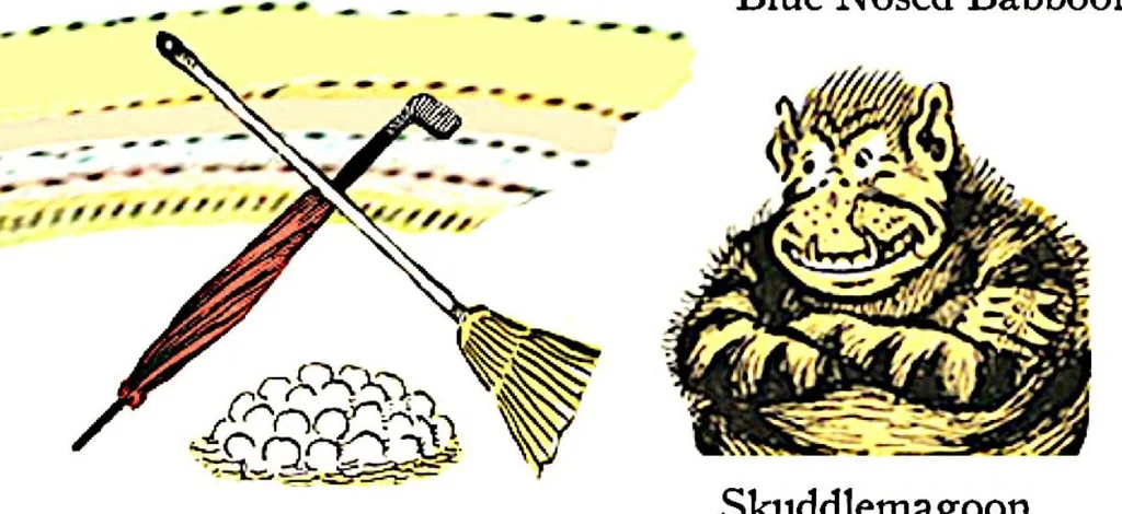 An illustration from UNCLE WIGGILY' S VISIT TO THE FARM - Bk8- By HOWARD R. GARIS - GUNSTON CASSICS, 1919, leaf 4