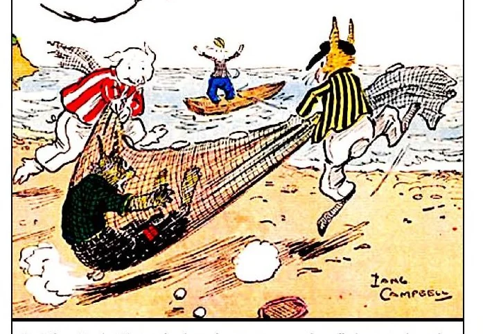 An illustration from UNCLE WIGGILY' S WASH TUB SHIP-Bk27- By HOWARD R. GARIS - GUNSTON CLASSICS-, 1919, leaf 23