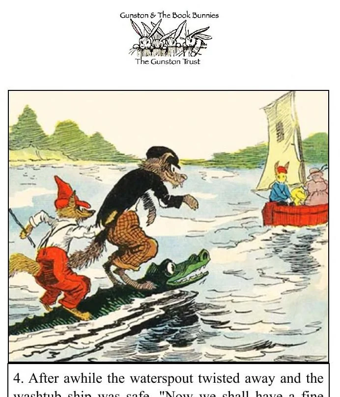 An illustration from UNCLE WIGGILY' S WASH TUB SHIP-Bk27- By HOWARD R. GARIS - GUNSTON CLASSICS-, 1919, leaf 8