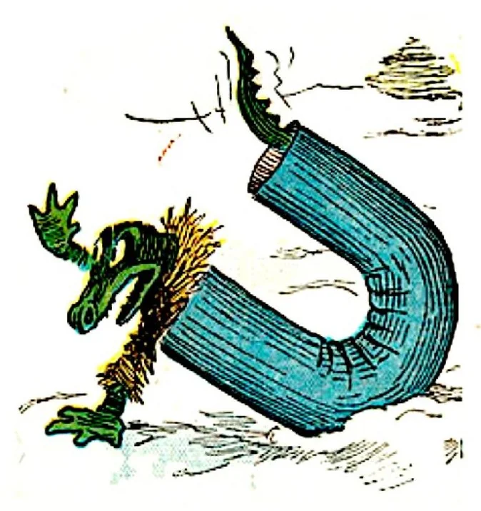 An illustration from UNCLE WIGGILY' S WATER SPOUT-Bk19- By HOWARD R. GARIS - GUNSTON CLASSICS, 1919, leaf 24