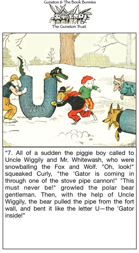 An illustration from UNCLE WIGGILY' S WATER SPOUT-Bk19- By HOWARD R. GARIS - GUNSTON CLASSICS, 1919, leaf 31