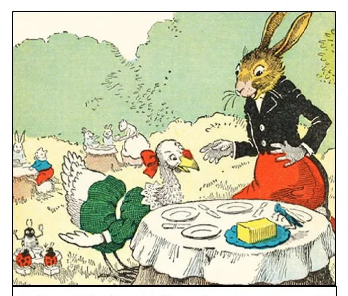 An illustration from UNCLE WIGGILY' S WOODLAND GAMES-Bk12- By HOWARD R. GARIS - GUNSTON CLASSICS, 1919, leaf 19