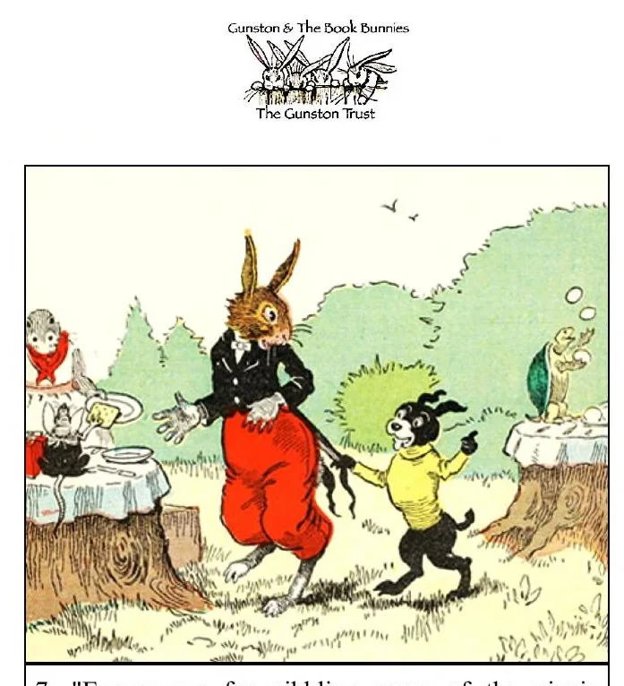 An illustration from UNCLE WIGGILY' S WOODLAND GAMES-Bk12- By HOWARD R. GARIS - GUNSTON CLASSICS, 1919, leaf 21