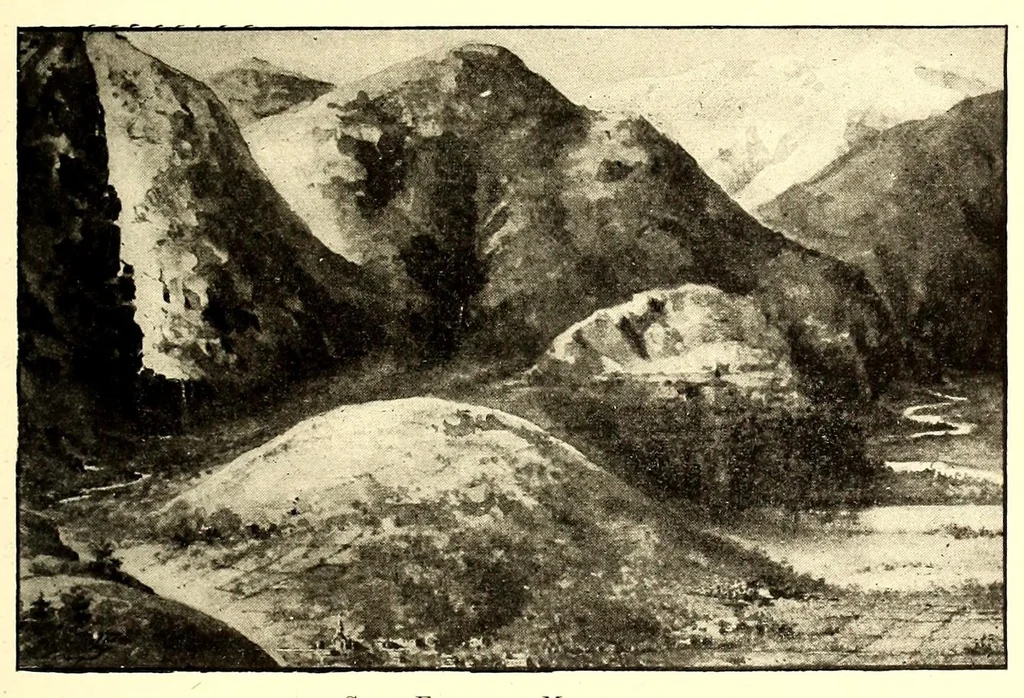 An illustration from Uncle Sam's Panama Canal and world history, accompanying the Panama Canal flat-globe; its achievement an honor to the United States and a blessing to the world;, 1913, leaf 113