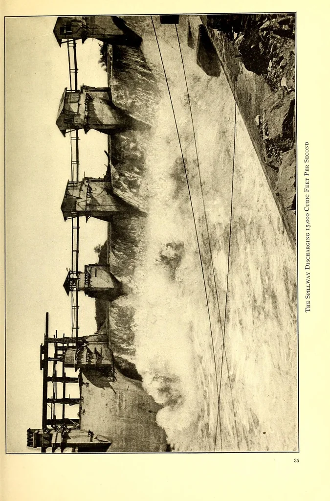 An illustration from Uncle Sam's Panama Canal and world history, accompanying the Panama Canal flat-globe; its achievement an honor to the United States and a blessing to the world;, 1913, leaf 41