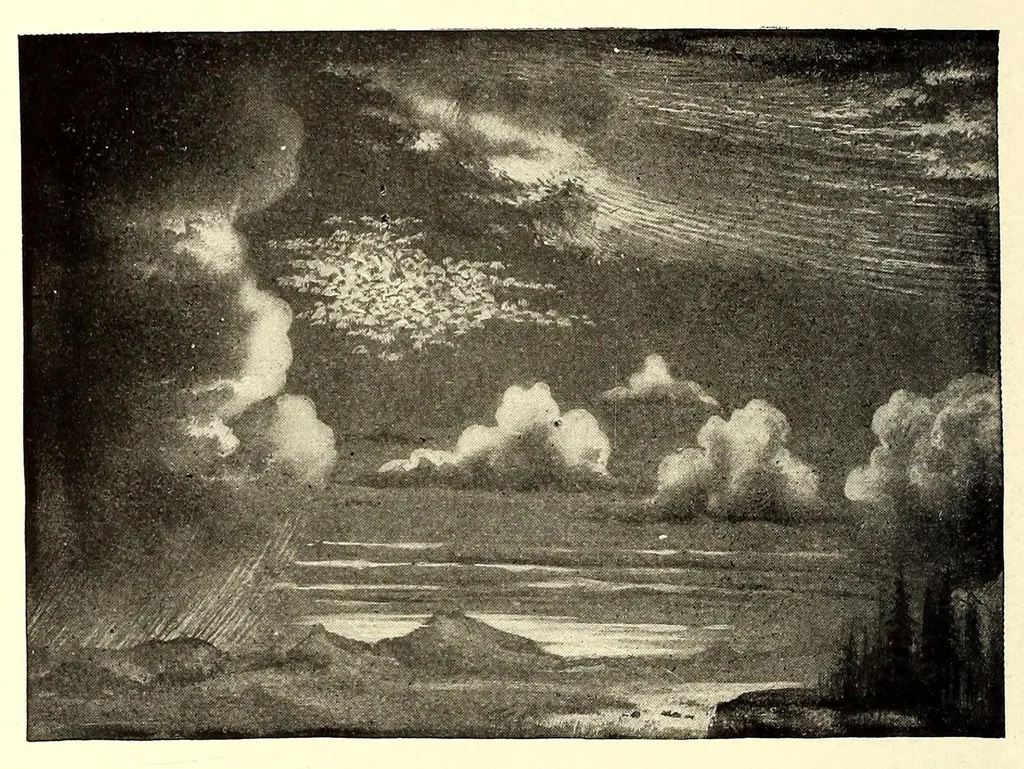 An illustration from Uncle Sam's Panama Canal and world history, accompanying the Panama Canal flat-globe; its achievement an honor to the United States and a blessing to the world;, 1913, leaf 86