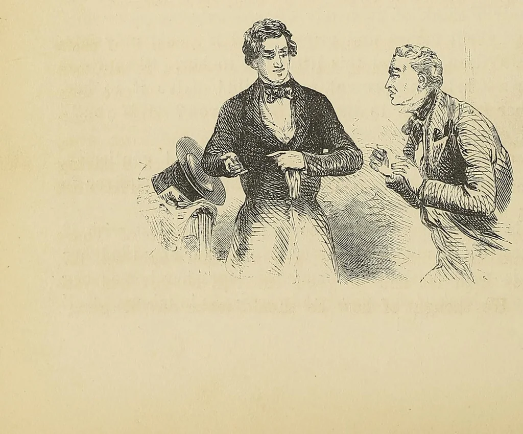 An illustration from Uncle Tom's cabin, or, Life among the lowly, 1853, leaf 166