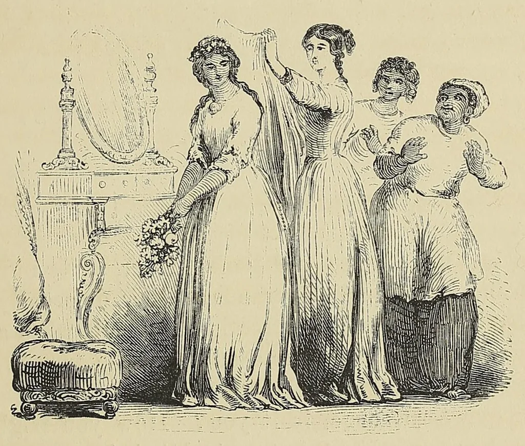 An illustration from Uncle Tom's cabin, or, Life among the lowly, 1853, leaf 41