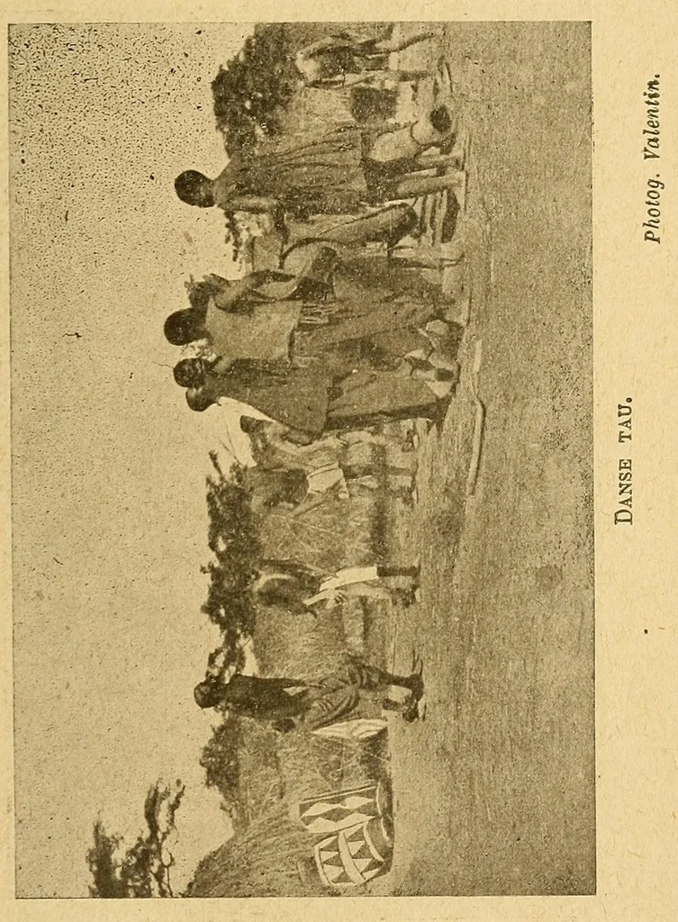 An illustration from Un coin du Congo : le cercle de Kundé, 1903, leaf 141