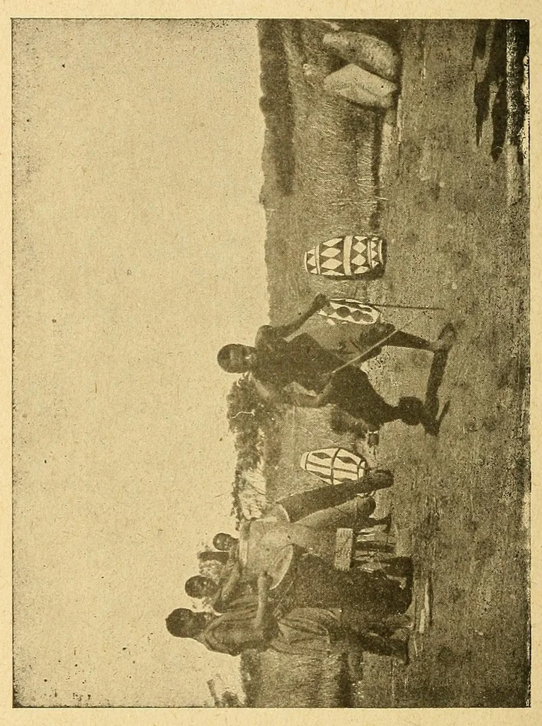 An illustration from Un coin du Congo : le cercle de Kundé, 1903, leaf 144