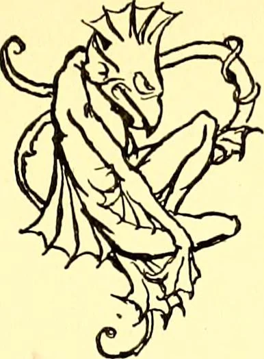 An illustration from Undine, 1909, leaf 186