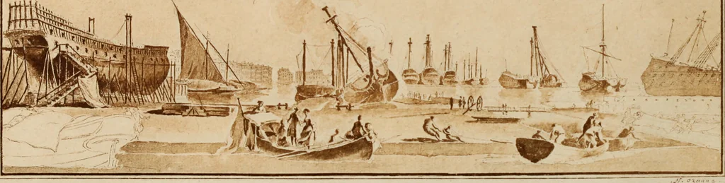 An illustration from Une famille d'artistes brestois au XVIIIe siècle: les Ozanne, 1891, leaf 151