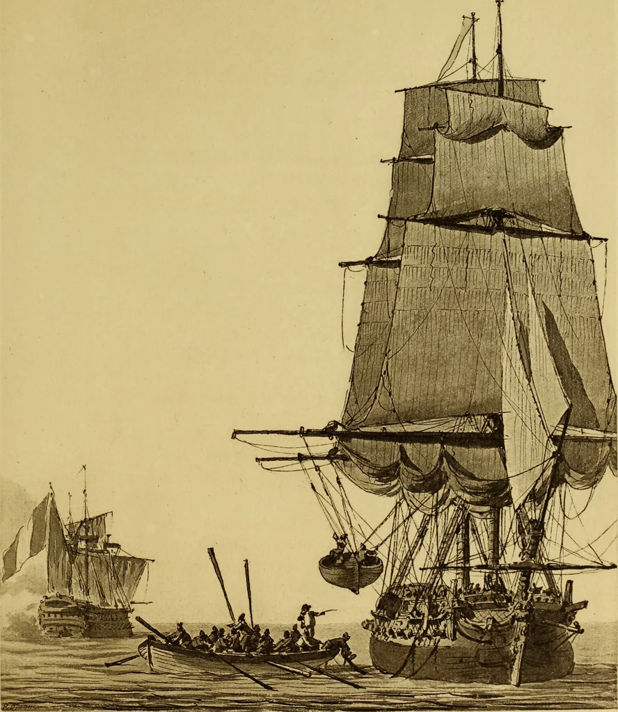 An illustration from Une famille d'artistes brestois au XVIIIe siècle: les Ozanne, 1891, leaf 260