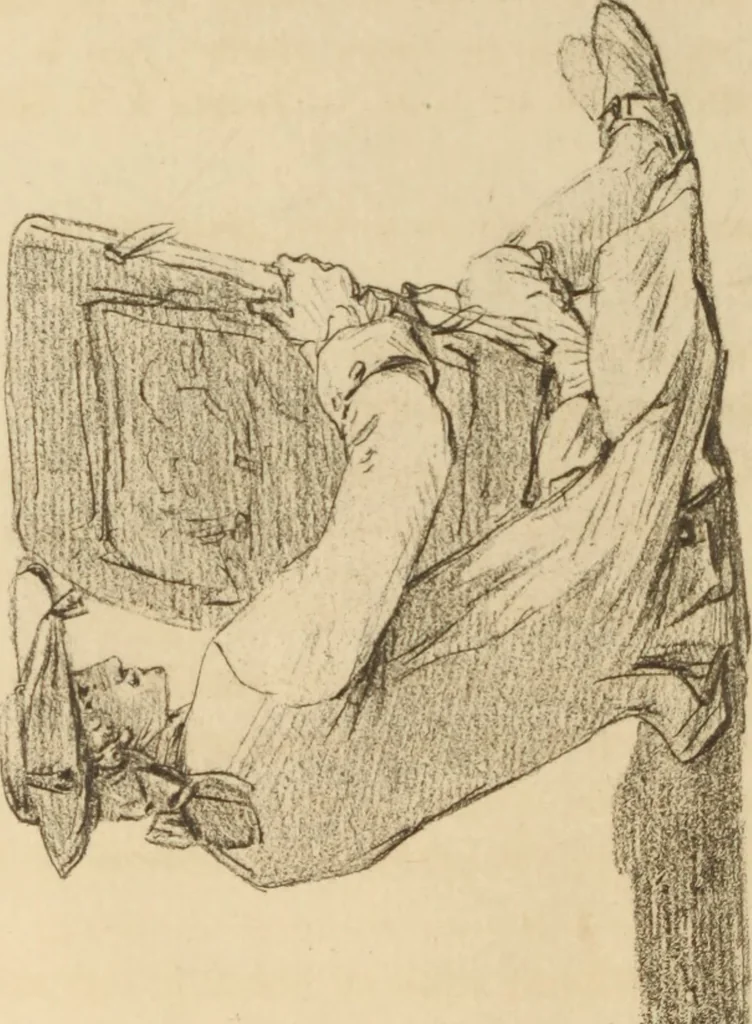 An illustration from Une famille d'artistes brestois au XVIIIe siècle: les Ozanne, 1891, leaf 291