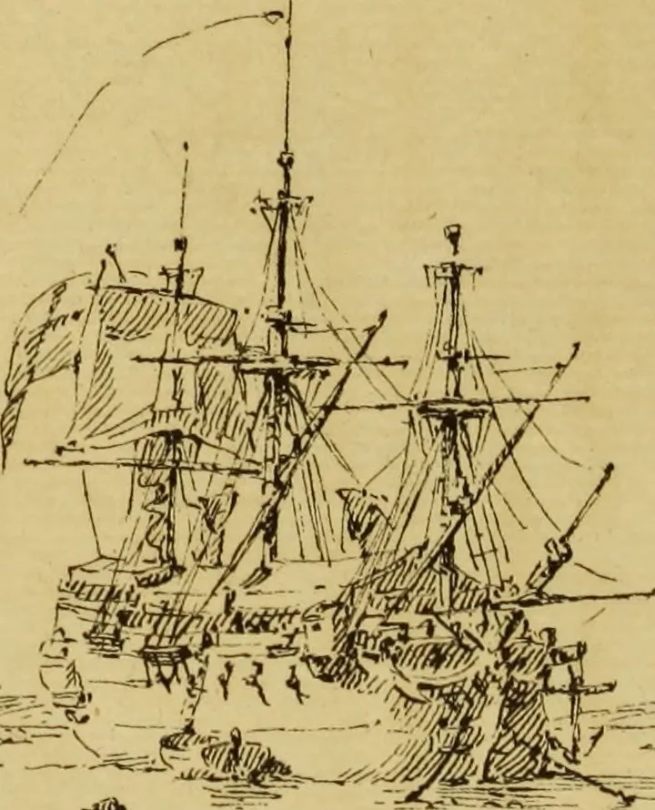 An illustration from Une famille d'artistes brestois au XVIIIe siècle: les Ozanne, 1891, leaf 300