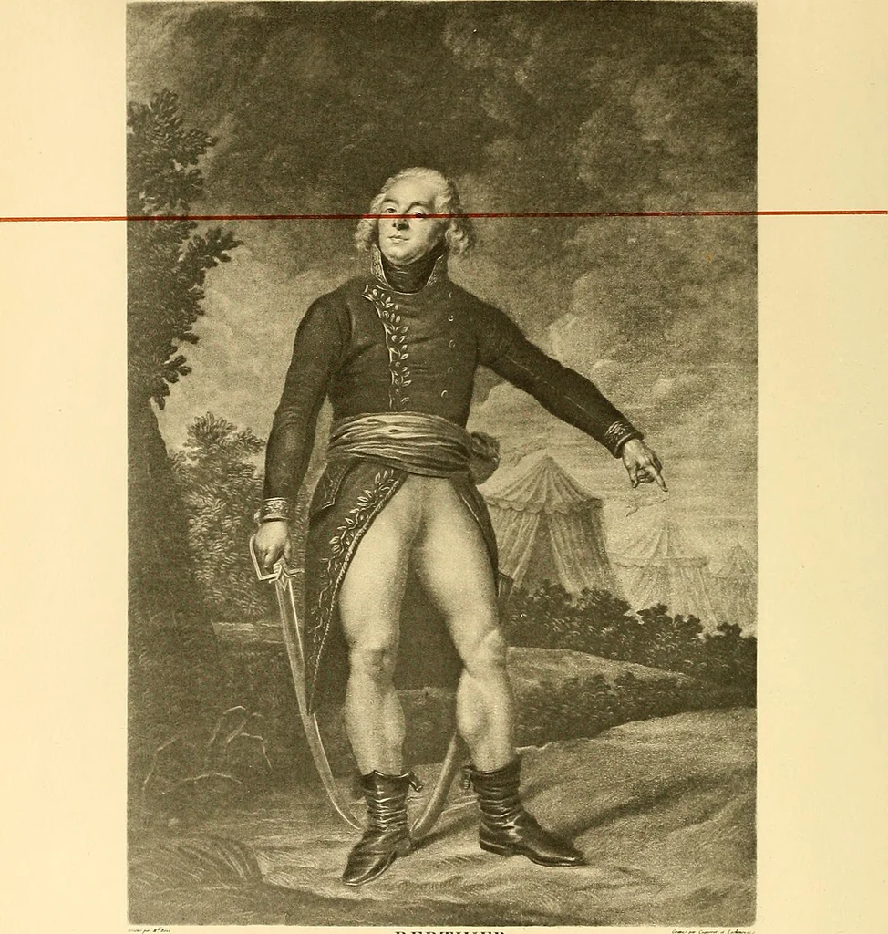 An illustration from The unequalled collection of engraved portraits of Napoleon Bonaparte and his family and marshals, belonging to Hon. James T.Mitchell .., 1908, leaf 125
