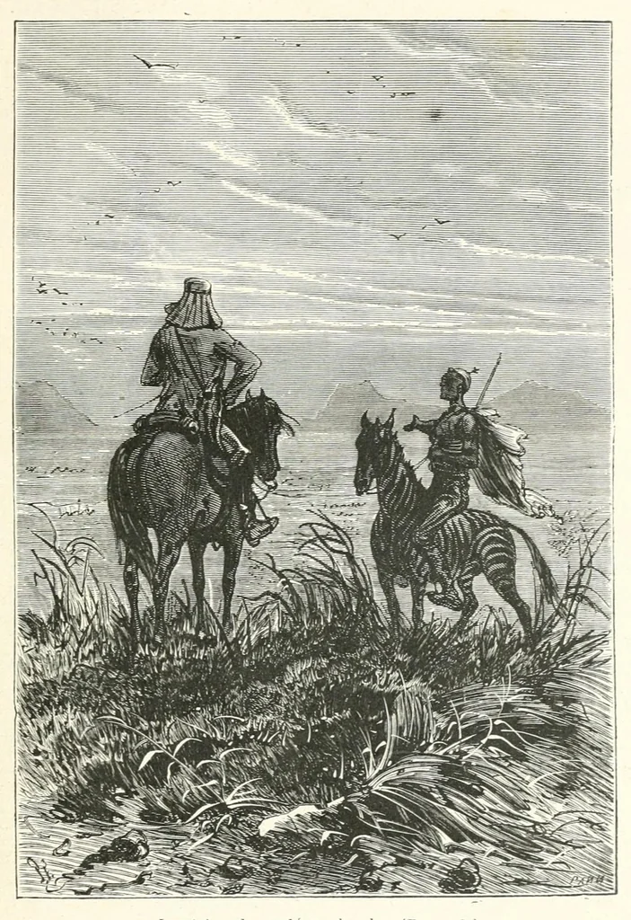 An illustration from Une ville flottante, 1870, leaf 231