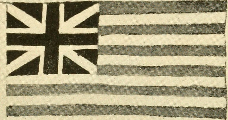 An illustration from The unfolding of Old Glory, 1920, leaf 14