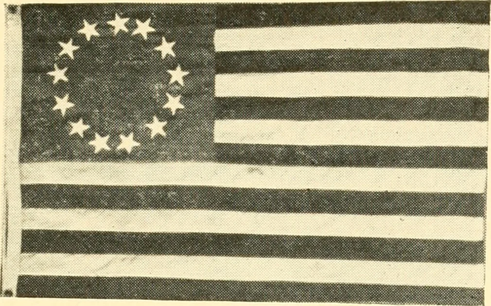 An illustration from The unfolding of Old Glory, 1920, leaf 16