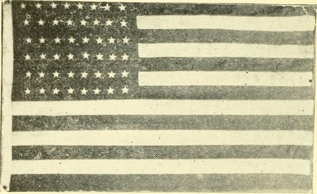 An illustration from The unfolding of Old Glory, 1920, leaf 21
