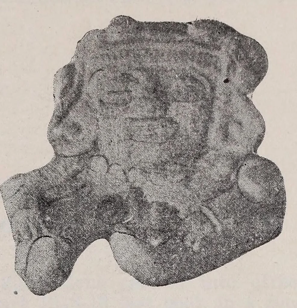 An illustration from Un gran descubrimiento arqueológico : los tecpaneca en el Valle de México, 1920, leaf 27