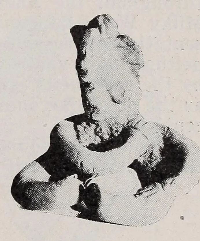 An illustration from Un gran descubrimiento arqueológico : los tecpaneca en el Valle de México, 1920, leaf 37