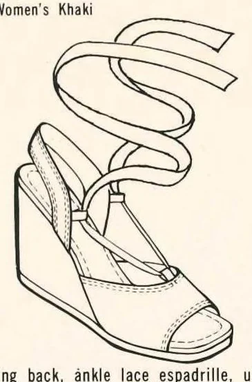 An illustration from Uniroyal Grasshoppers Casuals 1976, 1976, leaf 0