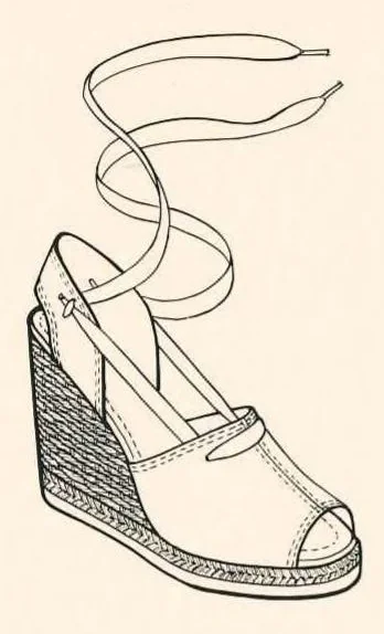 An illustration from Uniroyal Grasshoppers Casuals 1976, 1976, leaf 4