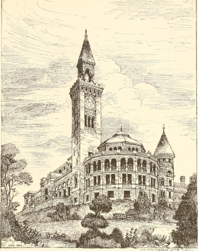 An illustration from The United States art directory and yearbook : [1st-2d year] : a guide for artists, art students, travellers, etc., 1888, leaf 350